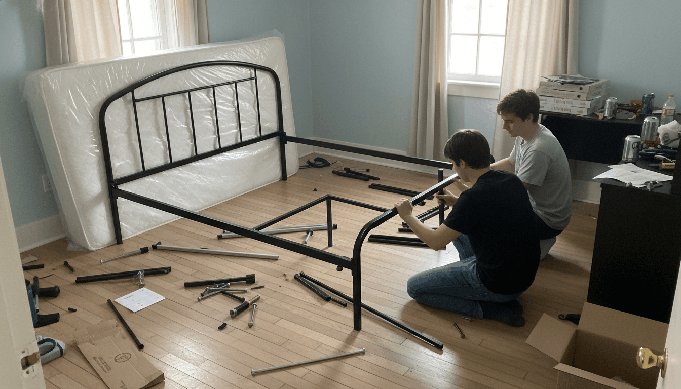 Appleton: Assemble bed frame (small job)