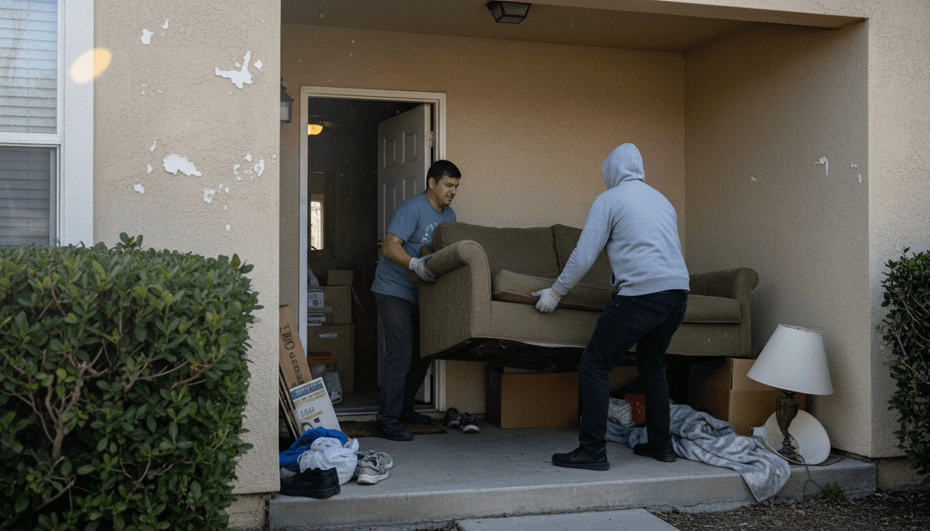 Springfield: Garage junk haul (before weekend)