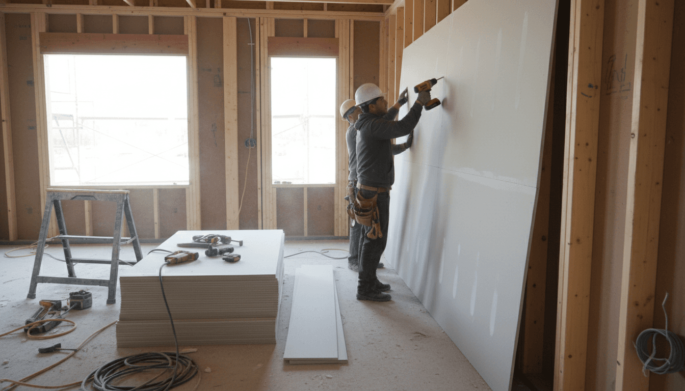 Norman: Repair corner bead (this week)