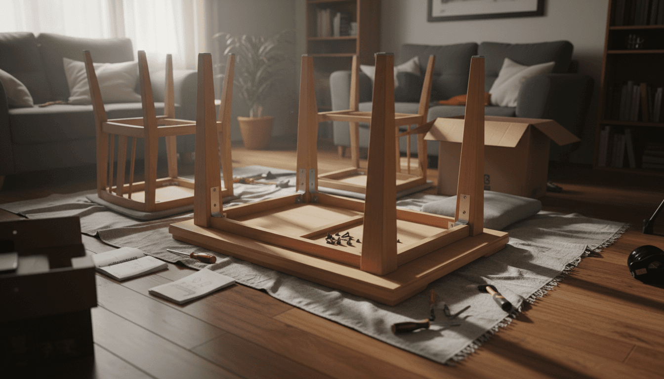 Summerside: Assemble desk + chair (small job)