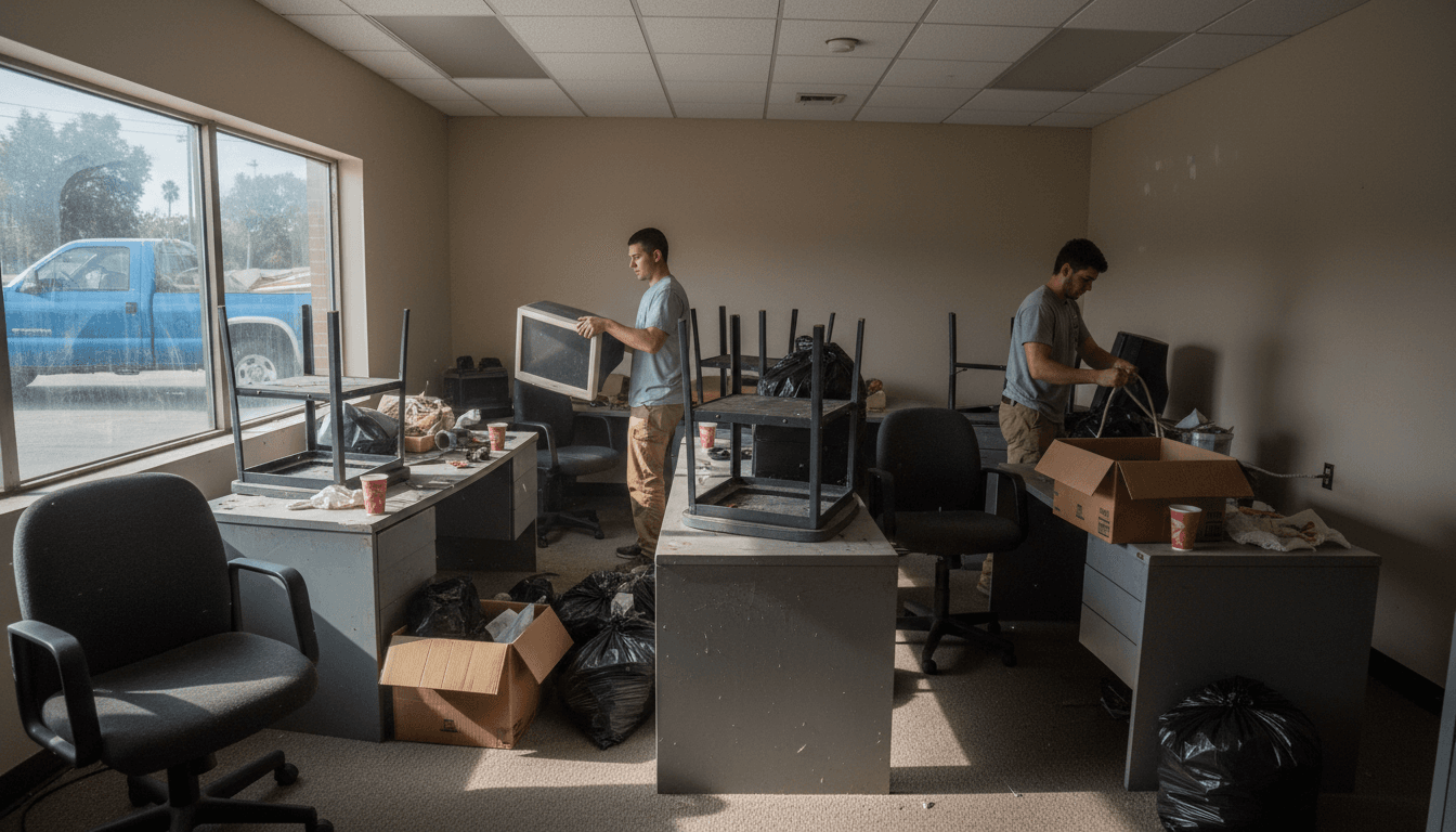 Duluth: Garage junk haul (two-hour window)