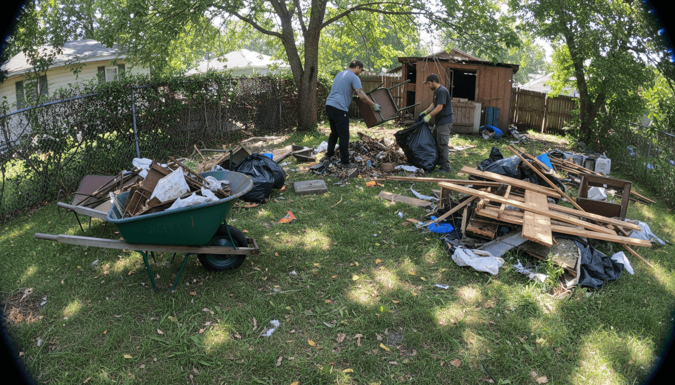 Gander: Garage junk haul (before weekend)