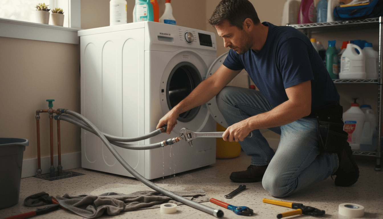 Edmonton: Fix leaking faucet (small job)