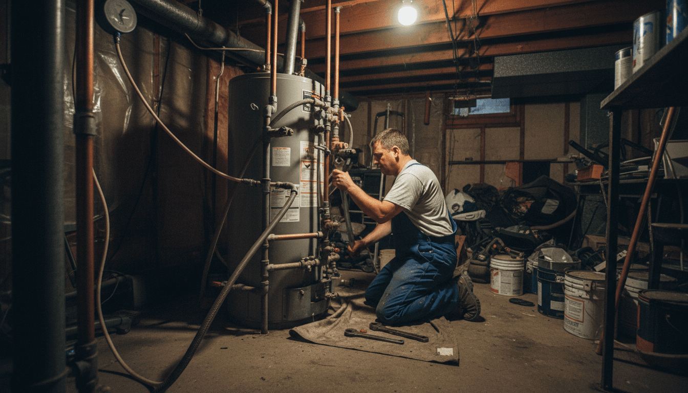 Worcester: Unclog kitchen sink (before weekend)