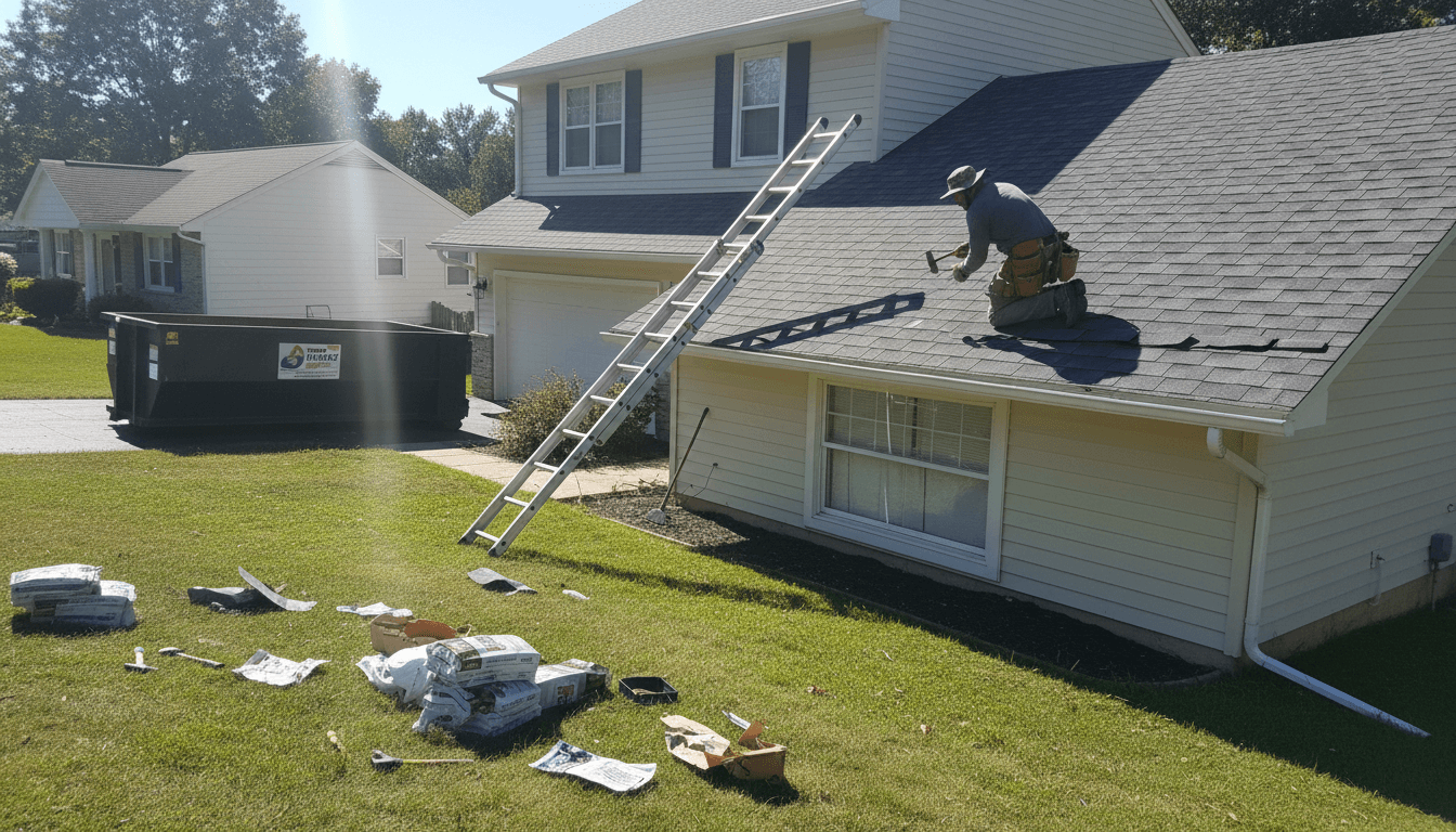 Carson City: Replace 6 shingles (small job)