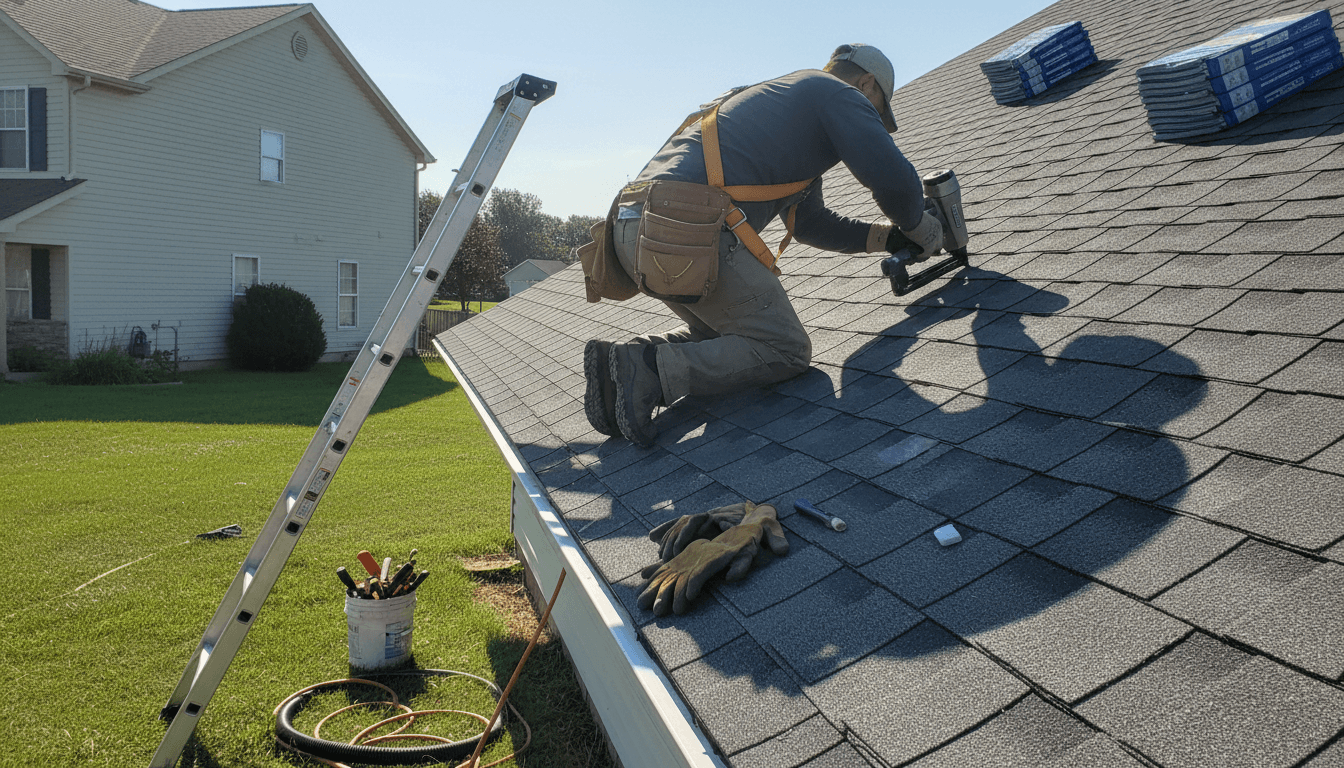 Lawrence: Minor roof leak check (small job)